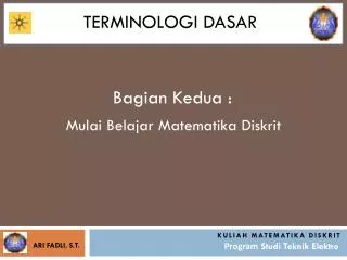terminologi dasar