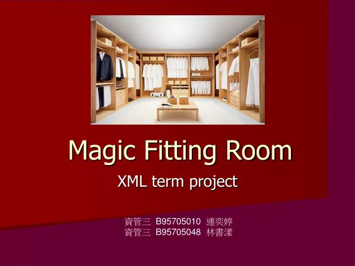 magic fitting room