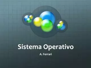 sistema operativo