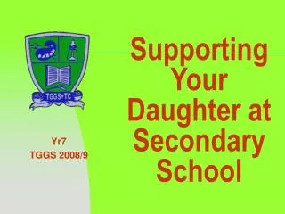 Supporting Your Daughter at Secondary School