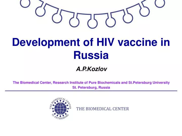 development of hiv vaccine in russia