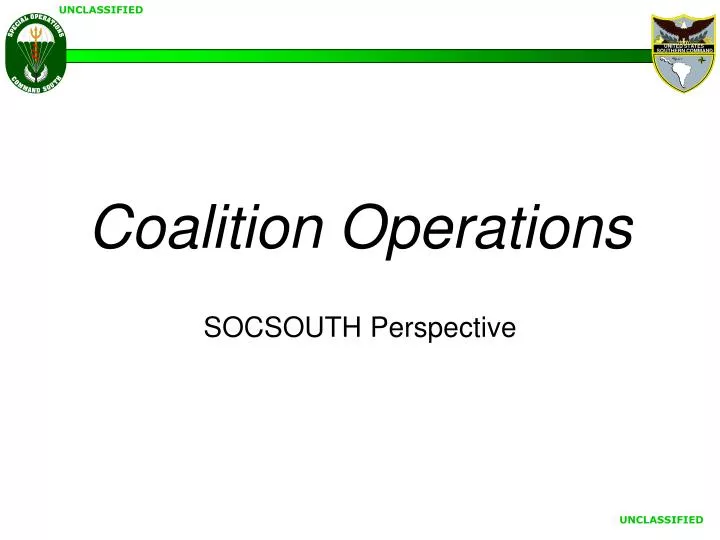 coalition operations