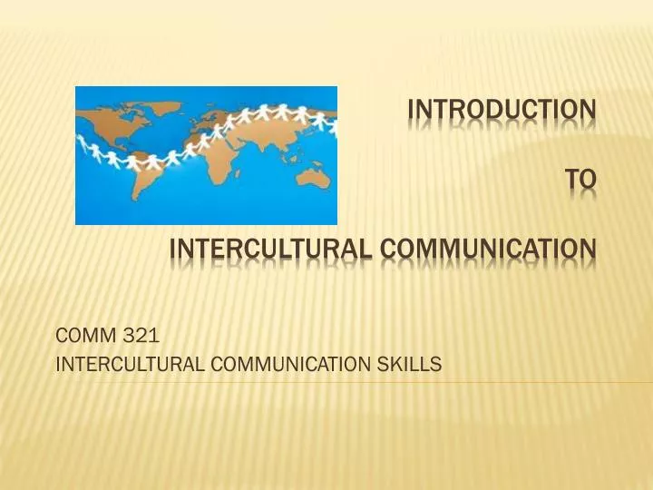 comm 321 intercultural communication skills