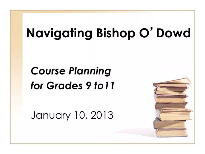 navigating bishop o dowd