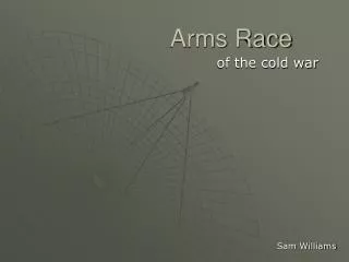 arms race