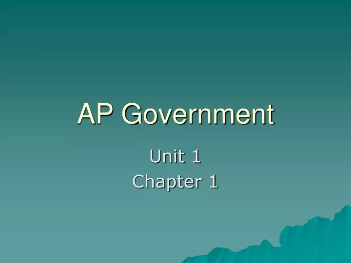 ap government