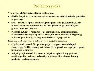 projekto s voka