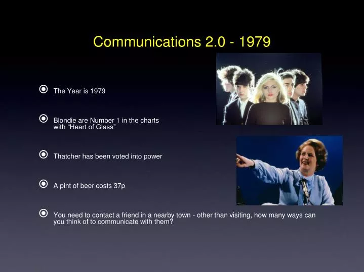 communications 2 0 1979