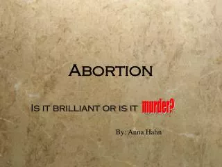 Abortion