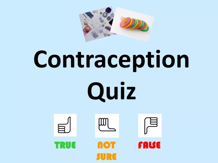 contraception quiz