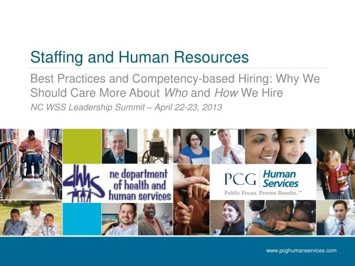 staffing and human resources