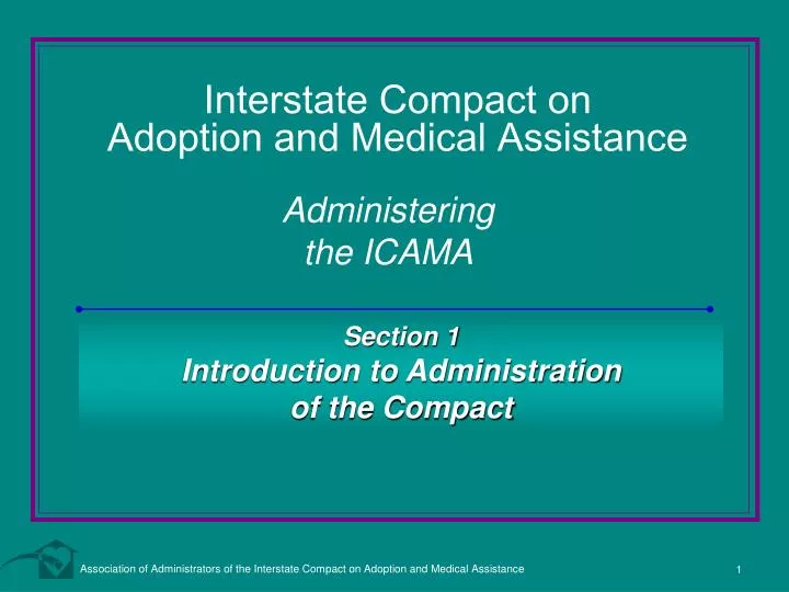 interstate compact on adoption and medical assistance