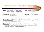 Team 98.02 Rocket Sled - slide 1