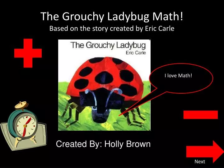 the grouchy ladybug math based on the story created by eric carle