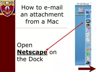 How to e-mail an attachment from a Mac