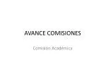 AVANCE COMISIONES - slide 1