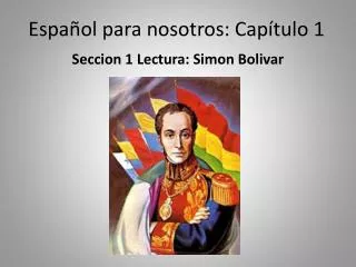 espa ol para nosotros cap tulo 1