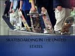 SKATEBOARDING IN THE UNITED STATES - slide 1
