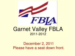 Garnet Valley FBLA