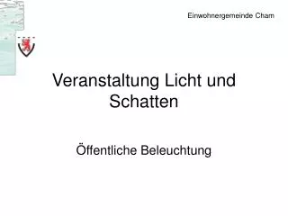 veranstaltung licht und schatten