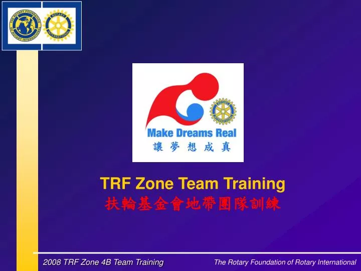 trf zone team training