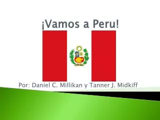 vamos a peru