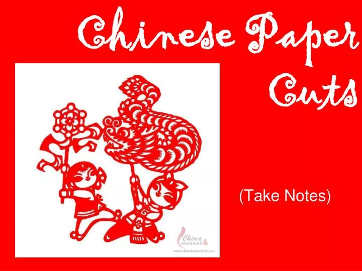 chinese paper cuts