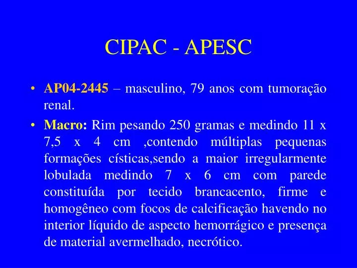 cipac apesc