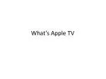 Discover Apple TV: Your Ultimate Entertainment Hub - slide 1