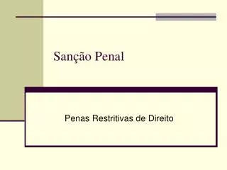 san o penal