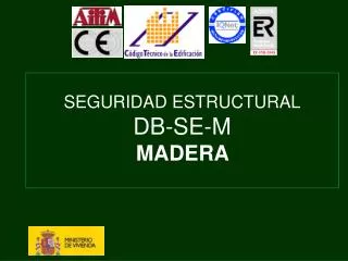 seguridad estructural db se m madera
