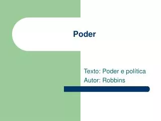 poder
