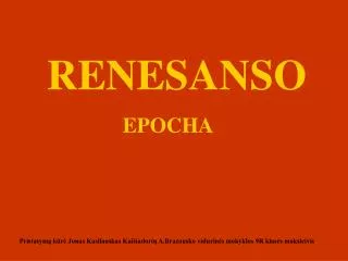 renesanso