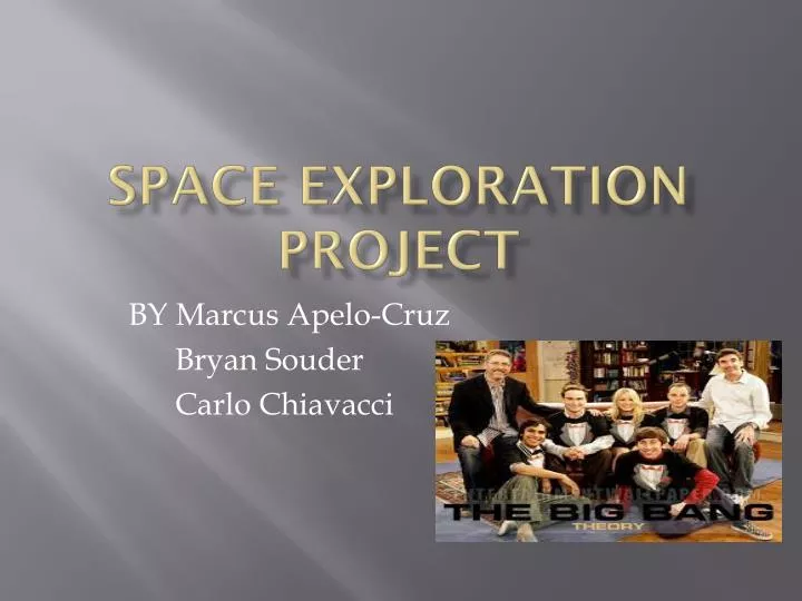 space exploration project