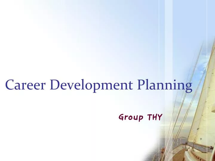 career development planning