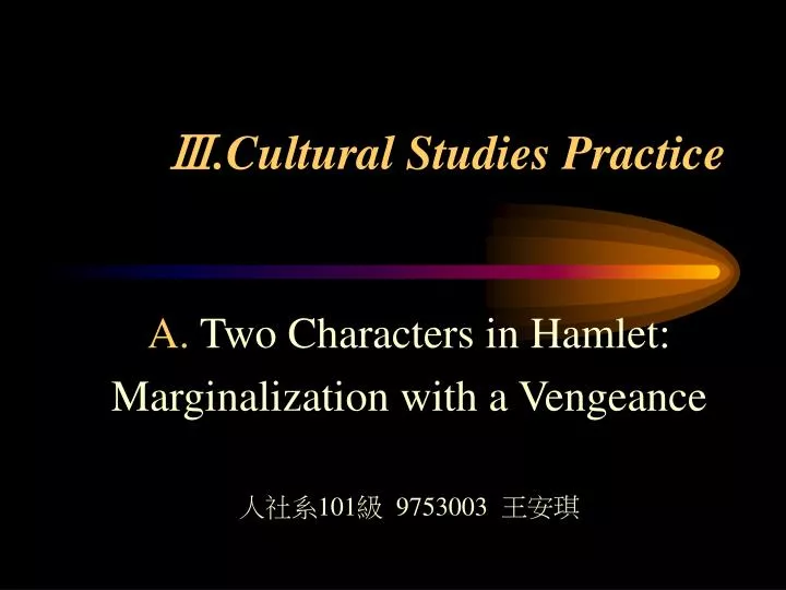 cultural studies practice