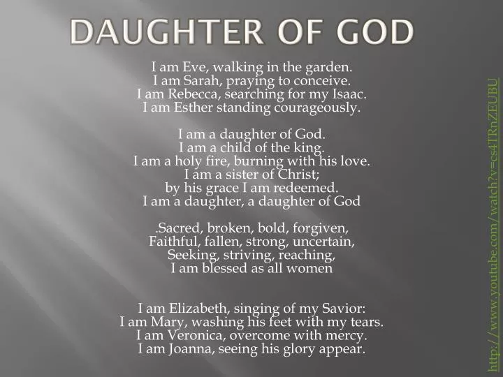 daughter of god