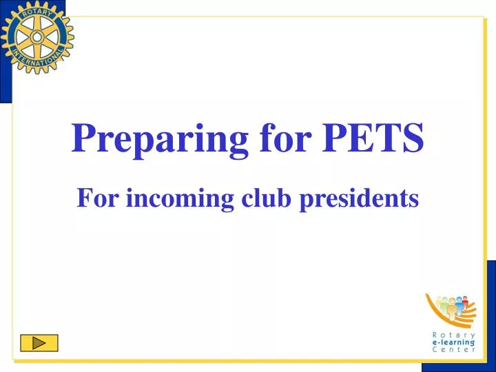 preparing for pets