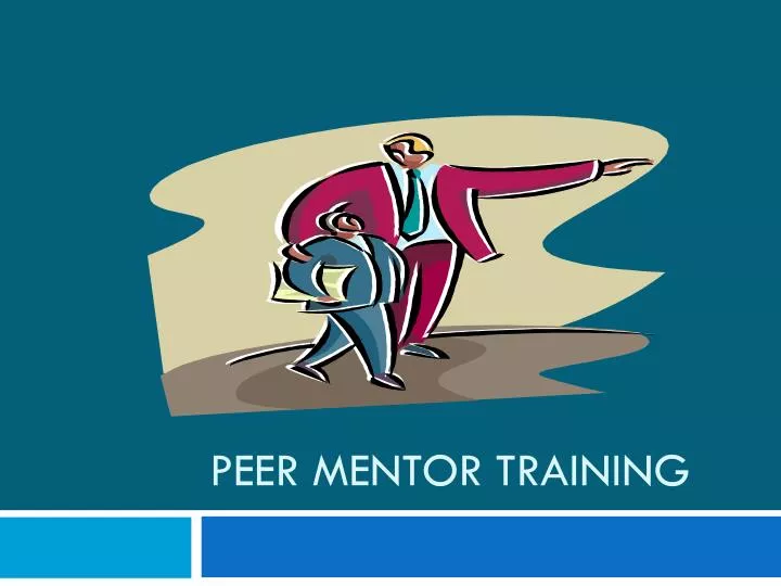 peer mentor training