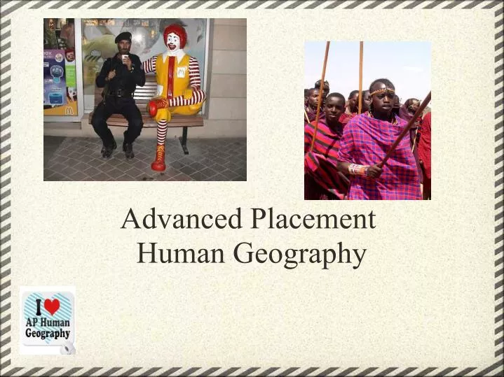 advanced placement human geography