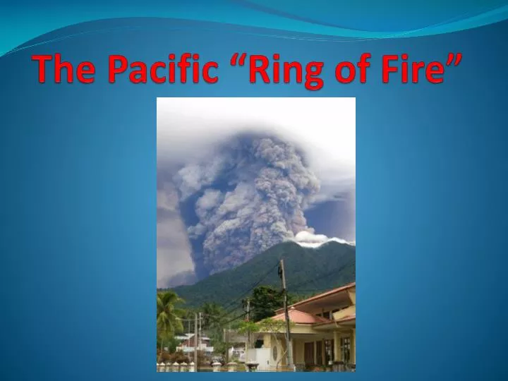 the pacific ring of fire