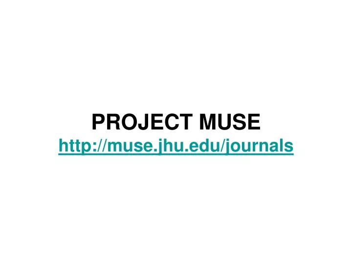 project muse http muse jhu edu journals