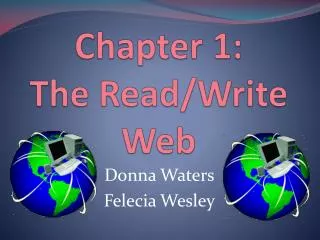 Chapter 1: The Read/Write Web