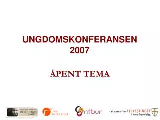ungdomskonferansen 2007