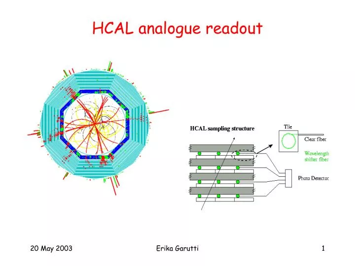 hcal analogue readout