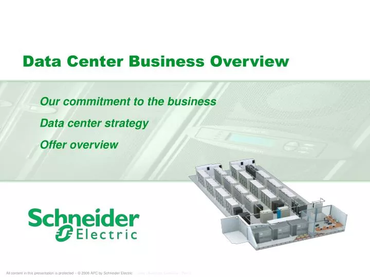 data center business overview