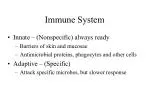 Immune System - slide 1