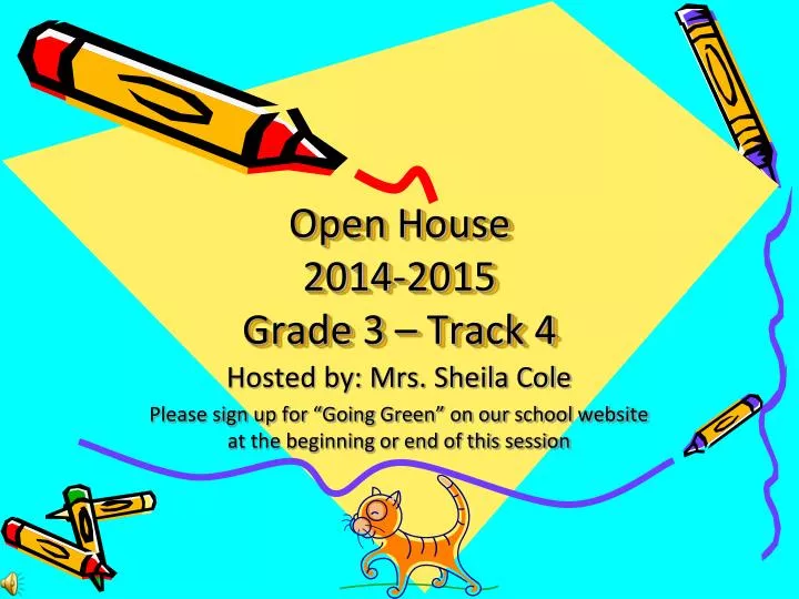 open house 2014 2015 grade 3 track 4
