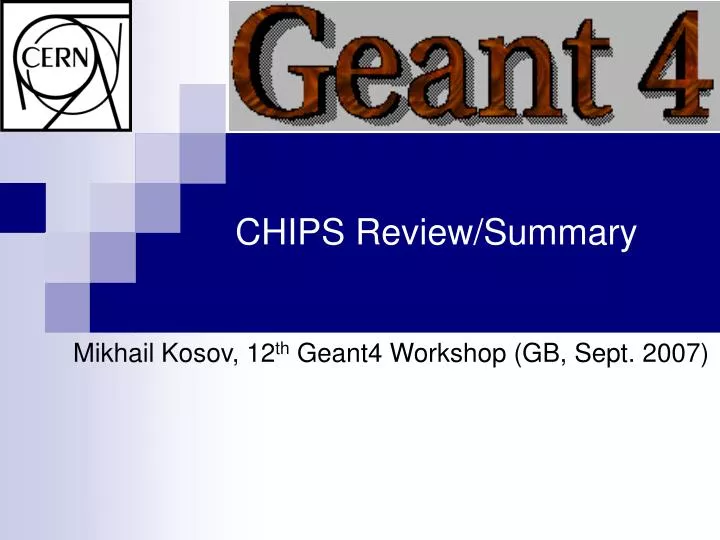 chips review summary