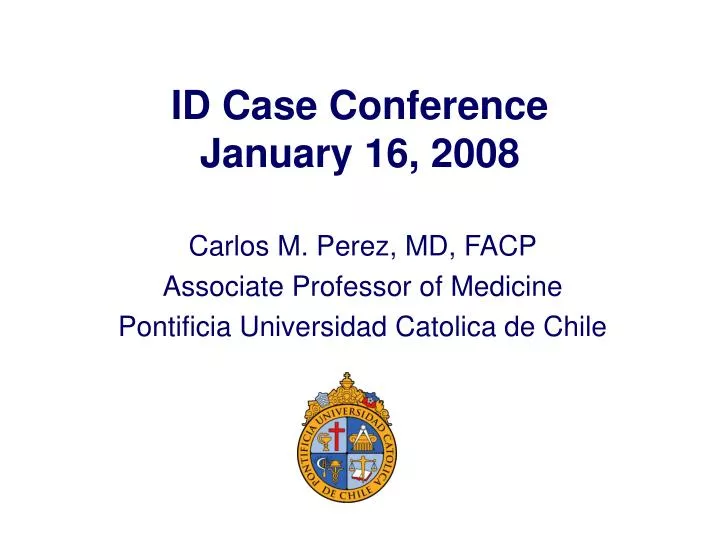 id case conference january 16 2008